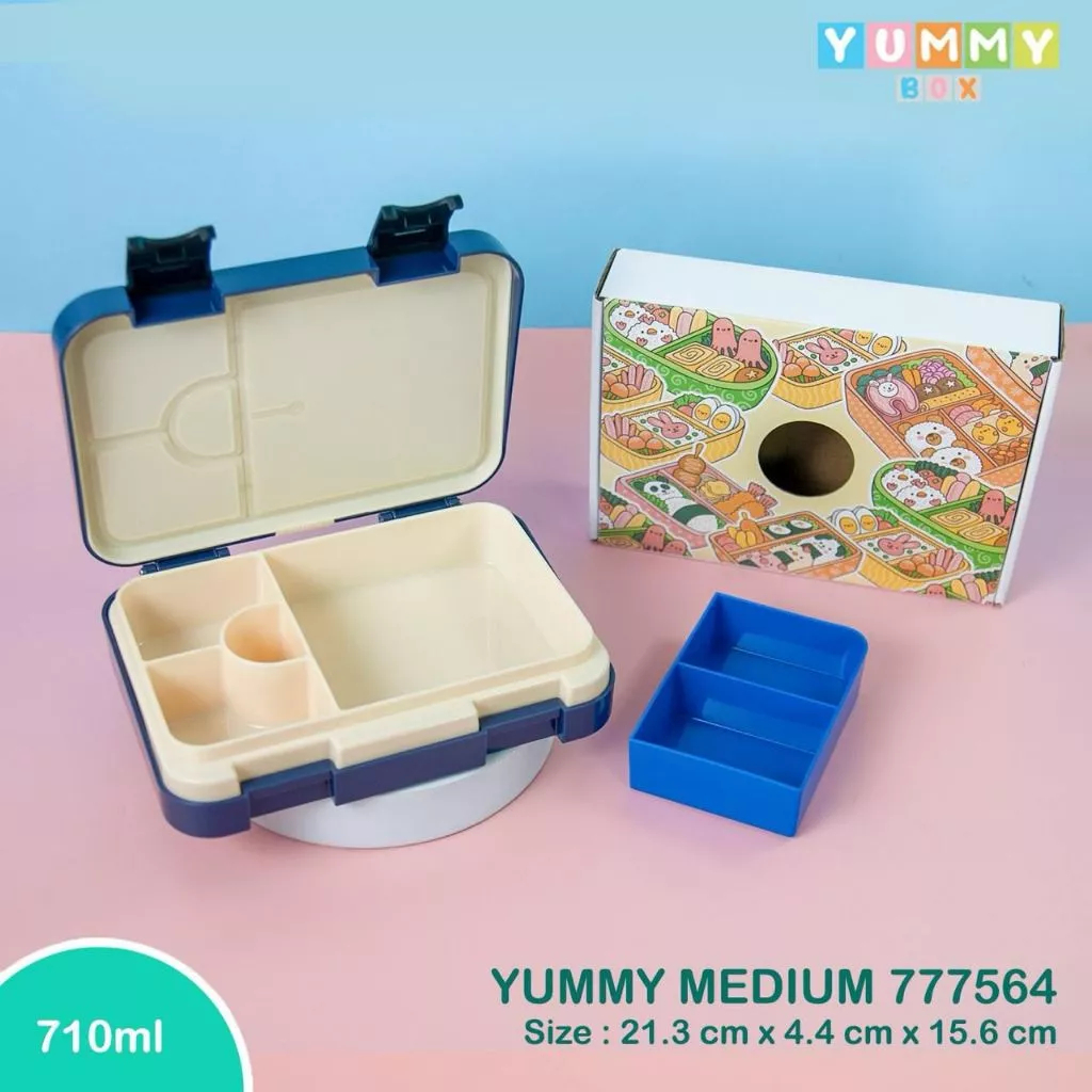 YUMMY BOX MEDIUM BENTO COLORS 777564