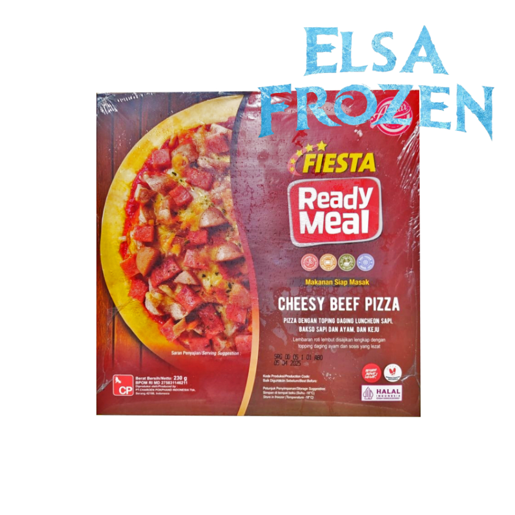 

FIESTA READY MEAL CHICKEN SAUSAGE AND CHICKEN BALL PIZZA 230GR