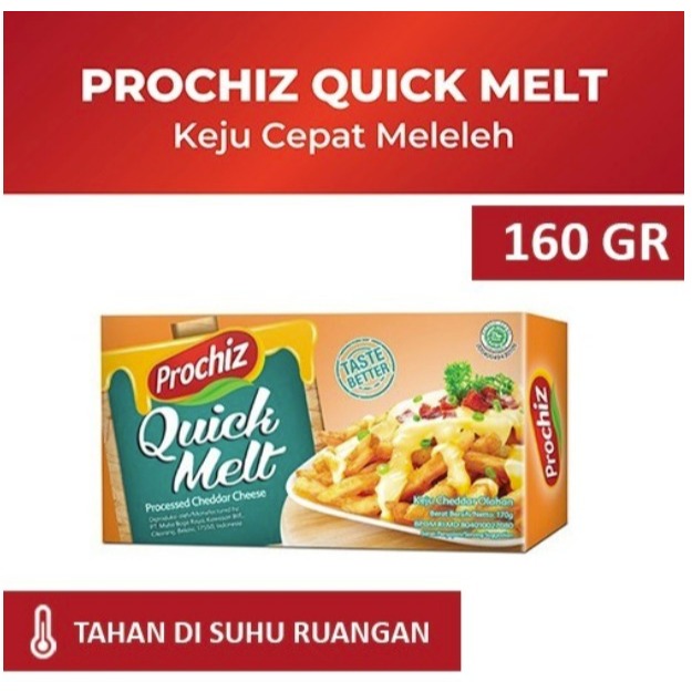 

Prochiz Quick Melt 160gr - melt Sameday/Instant Only !!