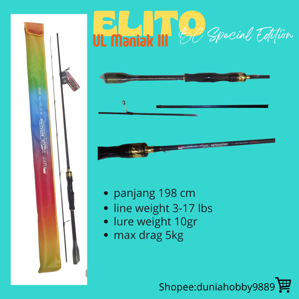 JORAN PANCING ELITO UL MANIAK III BC SPECIAL EDITION 662/602