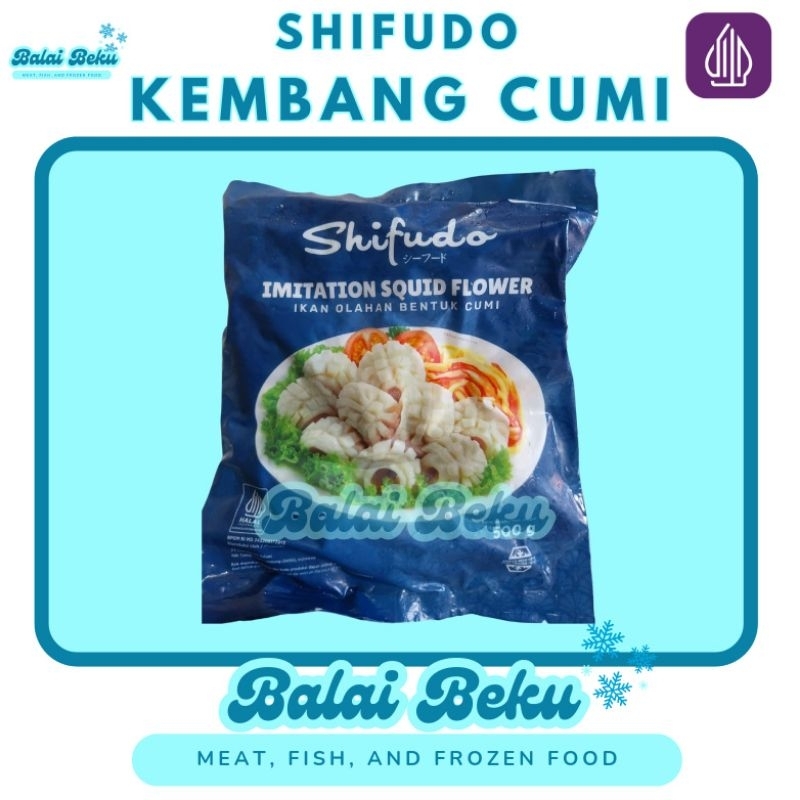 

Shifudo Squid Flower / Kembang Cumi / Cumi Flower 500 Gram / Kembang Cumi Grill