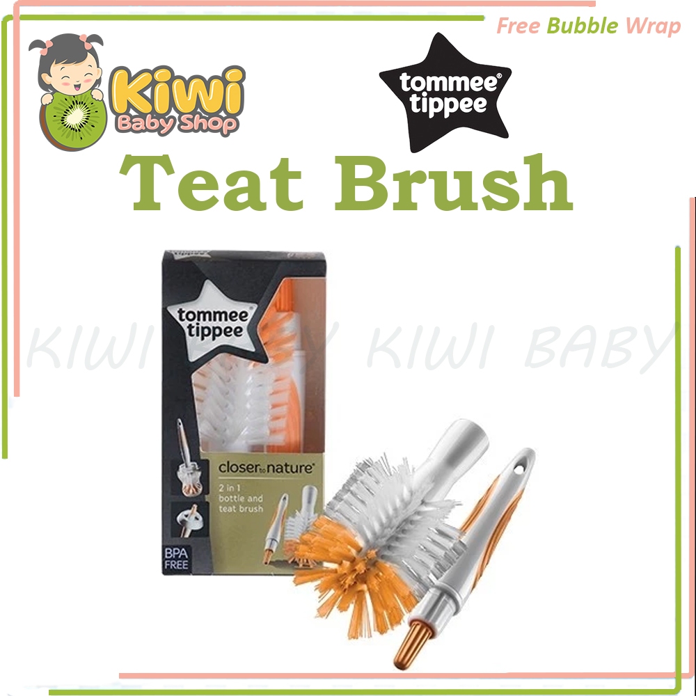 Tommee Tippee Closer To Nature Bottle Teat Brush / Sikat Dot Botol Bayi