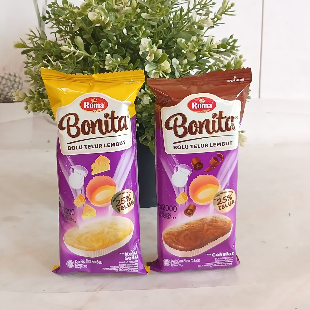 

Roma Bonita Bolu Telur Lembut 30gr