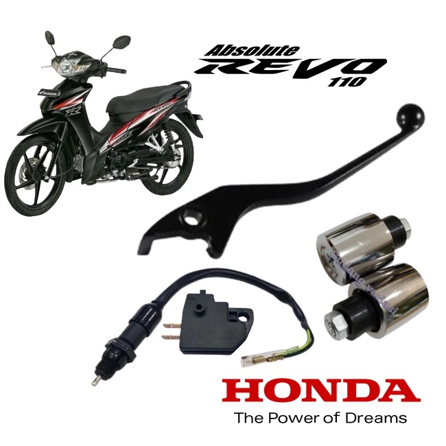 Handle Rem  switch rem depan belakang revo lama revo absolute revo + Satu Set Jalu stang Bandul Besi