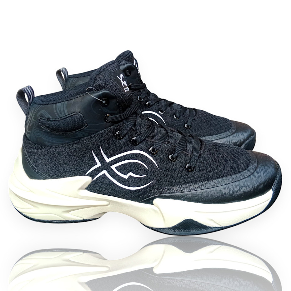 Sepatu Voly Fixch Demonic Black Off White