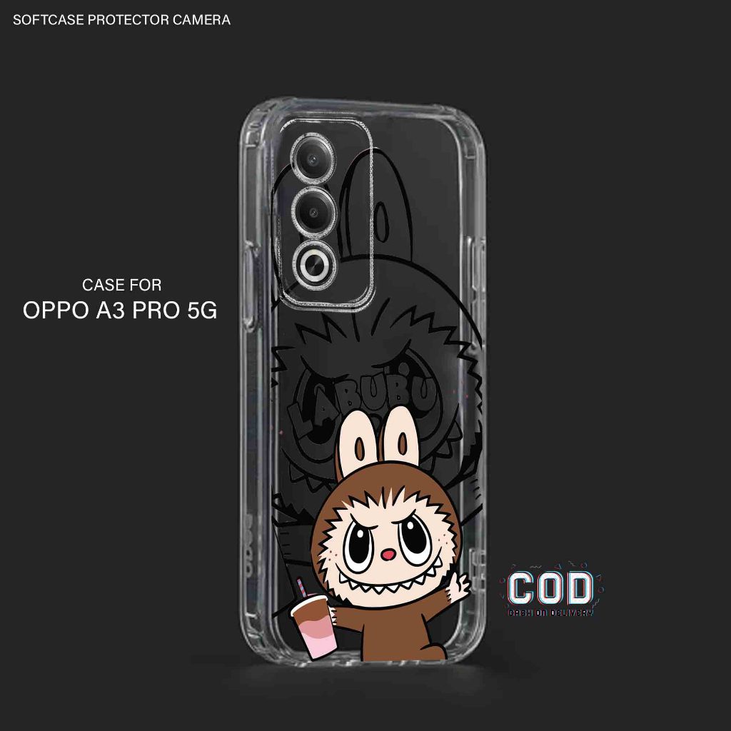 Case OPPO A3 PRO 5G Terbaru - Casing Oppo A3 Pro 5g - Softcase karet motif gambar ( LBUBUS ) - Kesin