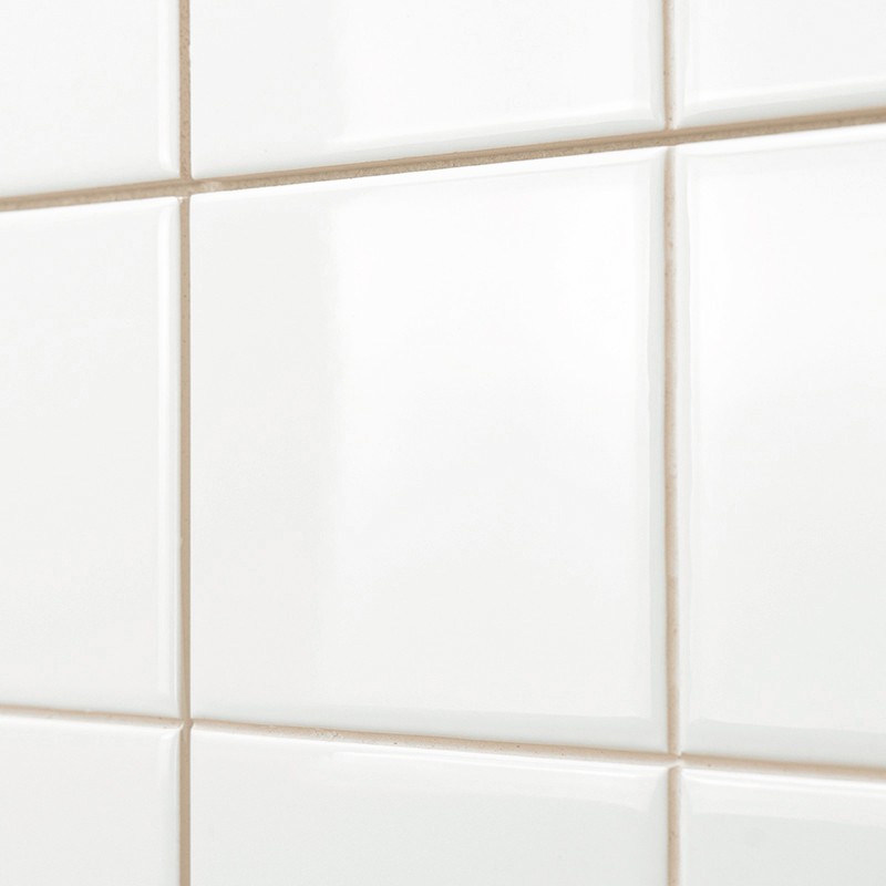 Keramik Kamar Mandi Putih Polos 10x10 / Mosaic Tile White Keramik Dinding Lantai Mosaik