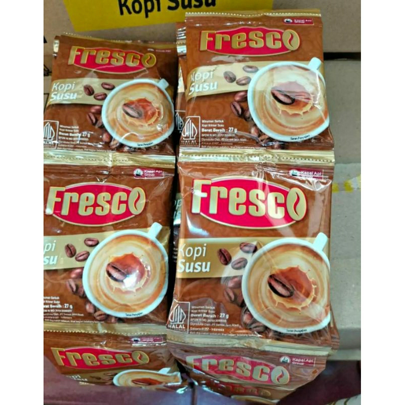 

Fresco Susu | Kopi Susu | Promo 12 Scht 1 Renteng