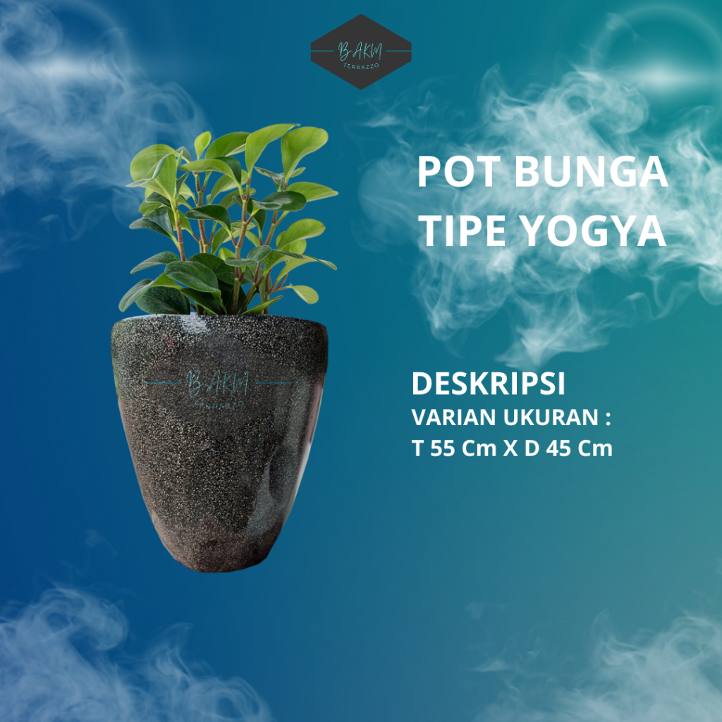 BAK AIR KAMAR MANDI | POT BUNGA MINIMALIS | POT TERASO | POT TERRAZZO | POT BUNGA TIPE YOGYA
