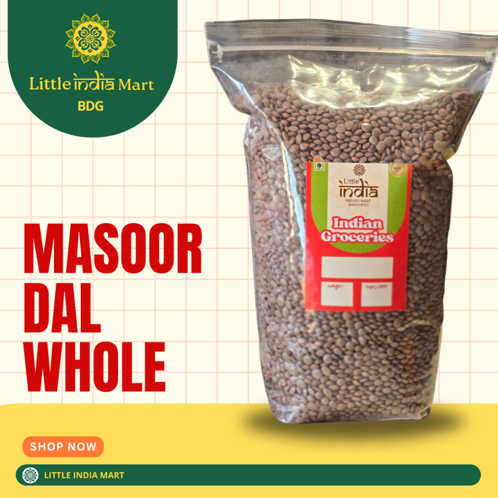 

Masoor Dal Whole 1kg Lentil India