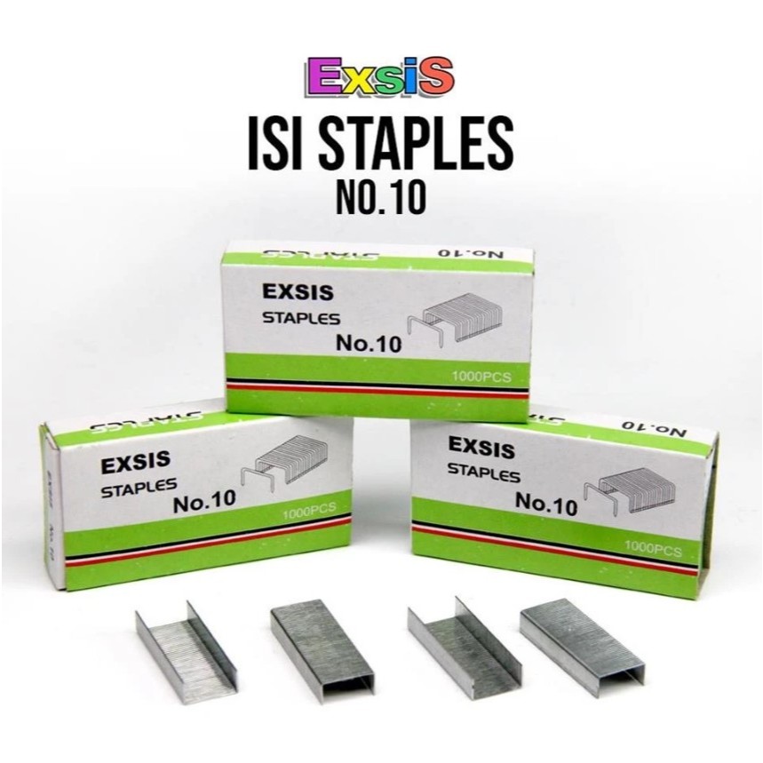 

EXSIS - Isi Staples No. 10 [1 Kotak Kecil]