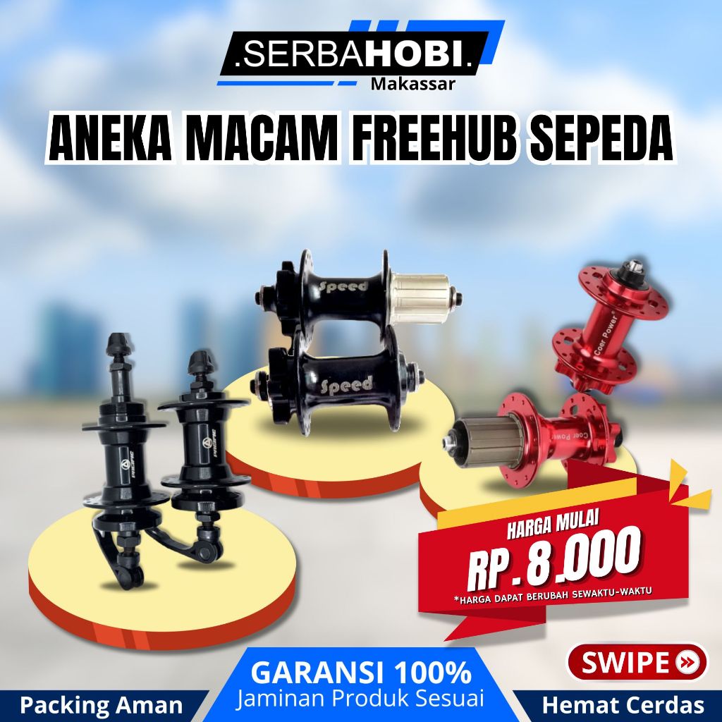 Freehub Sepeda/Jangkrik/Pacific/32 Hole/Best Seller