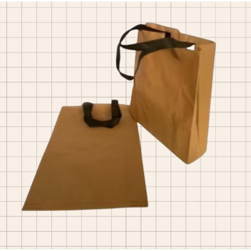 

Kantong Belanja Premium Goodie Bag Tali Kombinasi 75Gsm Tote Bag
