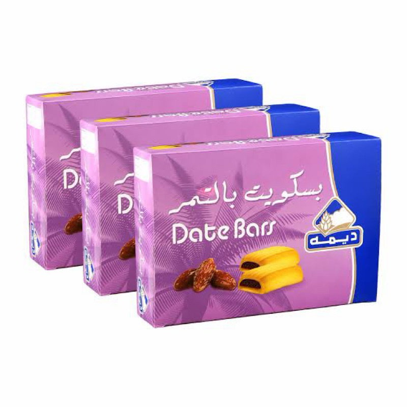 

DEEMAH DATE BARS biskuit lembut isi kurma (ecer satuan) import Dubai