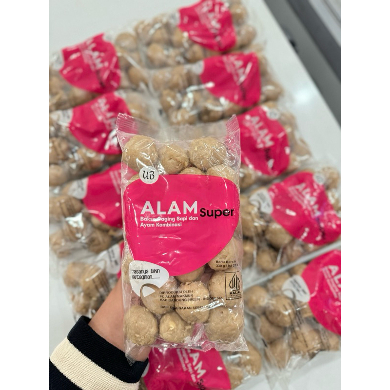 Bakso Alam Super UB isi 20 Butir 330g (Bakso Daging Sapi dan Ayam Kombinasi)