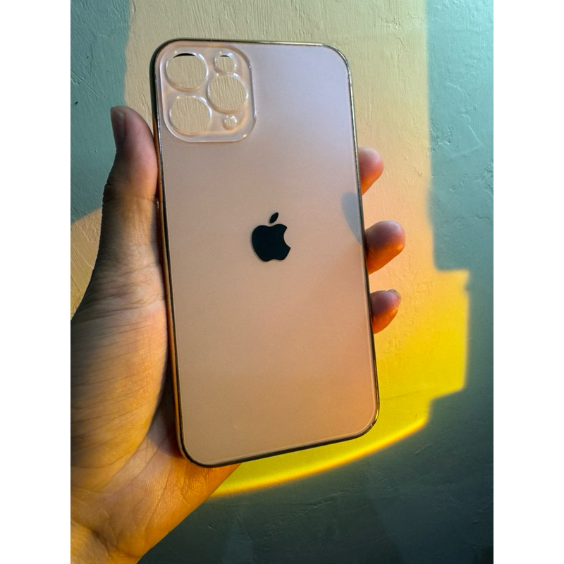 PRO LUXURY CHROME PREMIUM CASE IPHONE 11 PRO WARNA GOLD