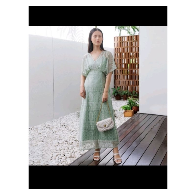 Dress Hijau sage