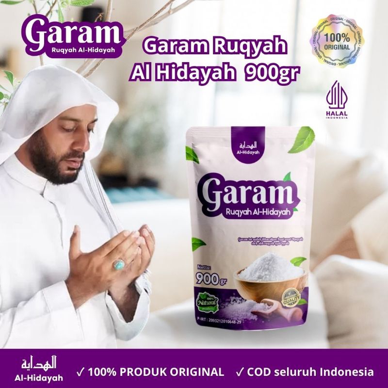 

Garam Ruqyah Al Hidayah 100% ASLI (900gram) | Garam ruqyah syekh Ali Jaber | Garam Kesehatan | Garam Mandi Terapi | Garam Kesehatan | Garam Himalaya