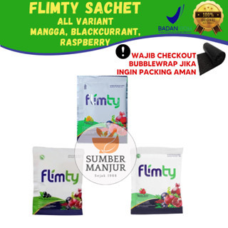 

FLIMTY FIBER ALL VARIANT/ MANGGA/ RASPBERRY/ BLACKCURRANT/ SACHET