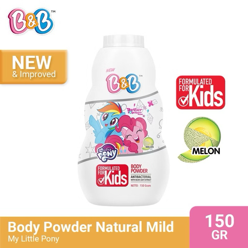 B&B POWDER NATURAL MILD 150GR