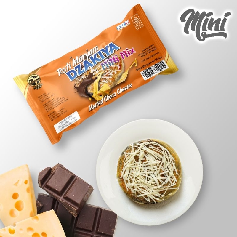 

GROSIR 10 PACK Roti Maryam DZAKIYA Coklat Keju MINI