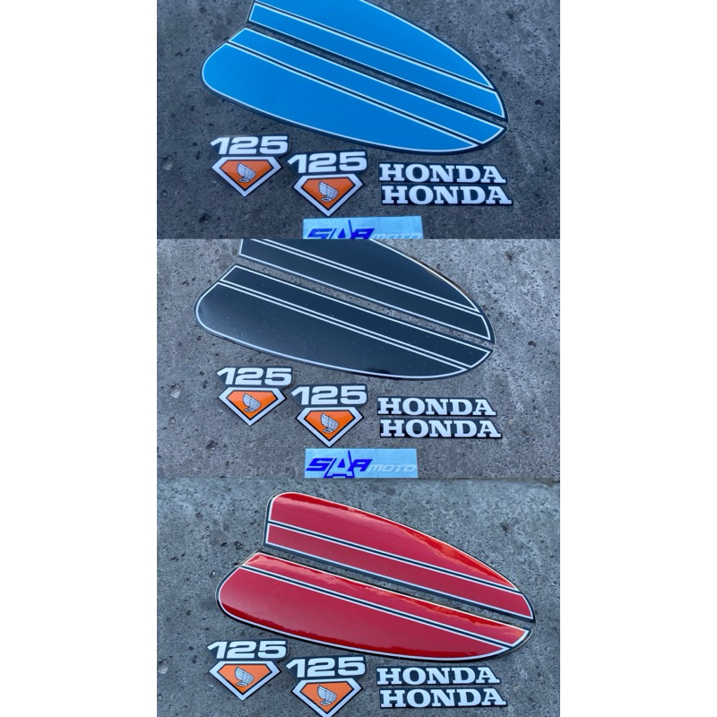 striping tangki cb 125 cb 100 stiker tangki cb warna lengkap