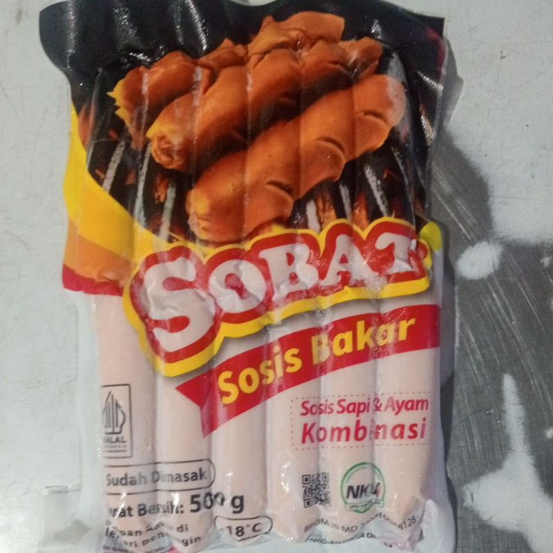 

SOSIS BAKAR SOBAT MINI ISI 12