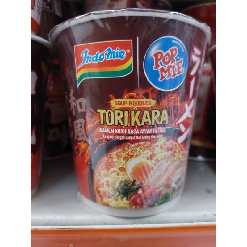 

INDOMIE CUP TORI KARA 75g