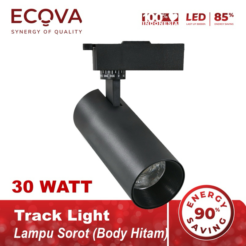 LAMPU SOROT/TRACKLIGHT ECOVA KUNING GARANSI 2 TAHUN,LAMPU SOROT,LAMPU RUMAH,LAMPU MURAH,LAMPU HIAS,L