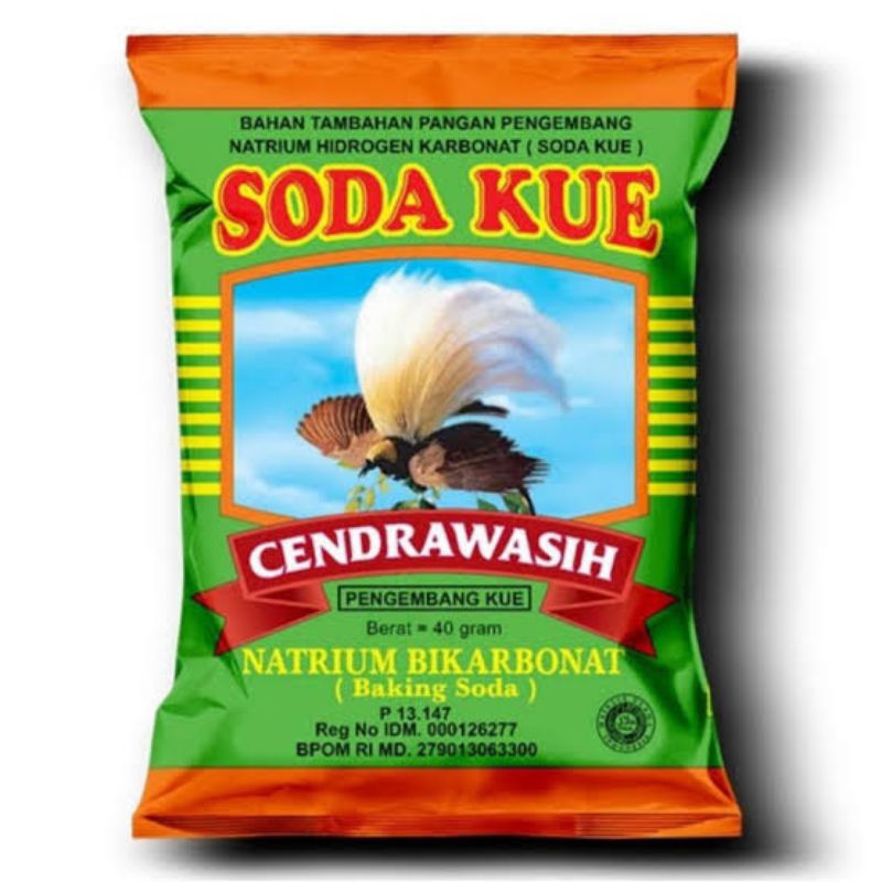 

SODA KUE CENDRAWASIH SACHET 40GR