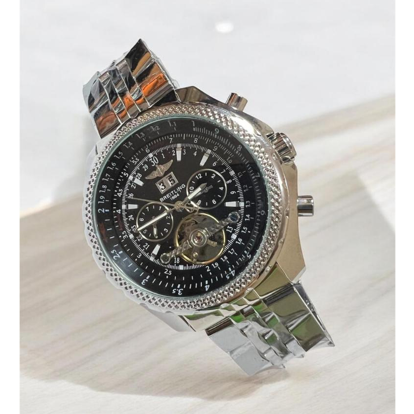 PROMO, JAM TANGAN STAINLESS PRIA OTOMATIS / AUTOMATIC CHRONO AKTIF
