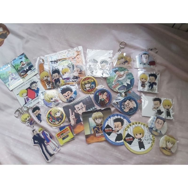 (Clearance) All set Official Merch HxH (booked)