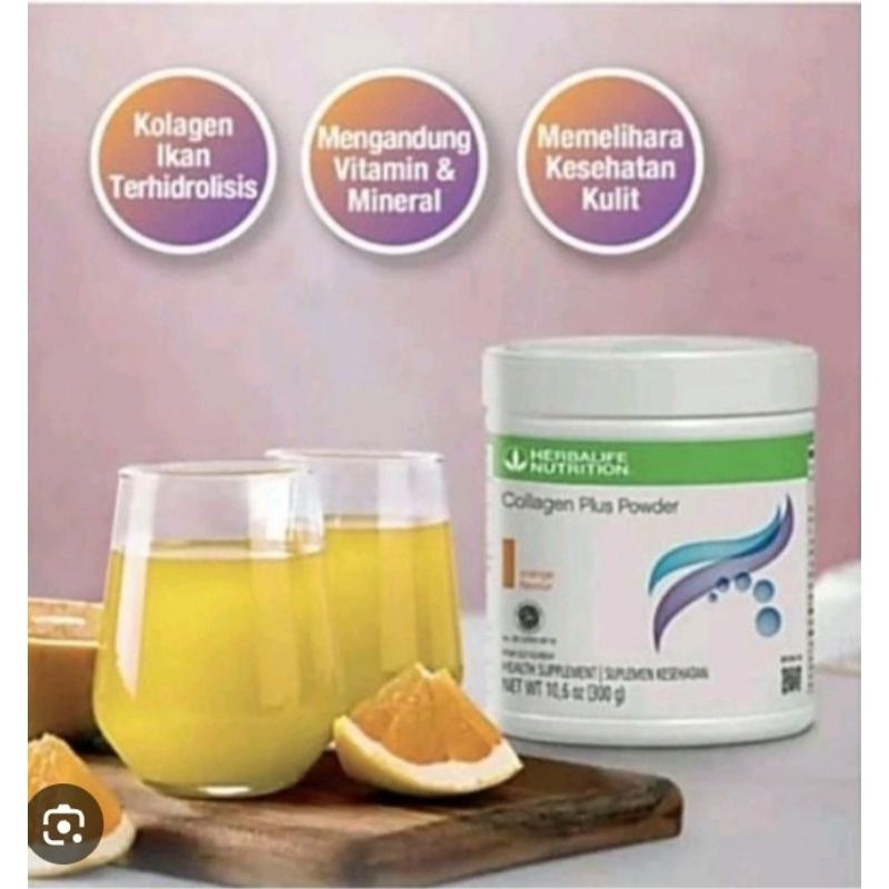 Herbalife Collagen Plus Powder| Minuman Kesehatan Original Herbalife