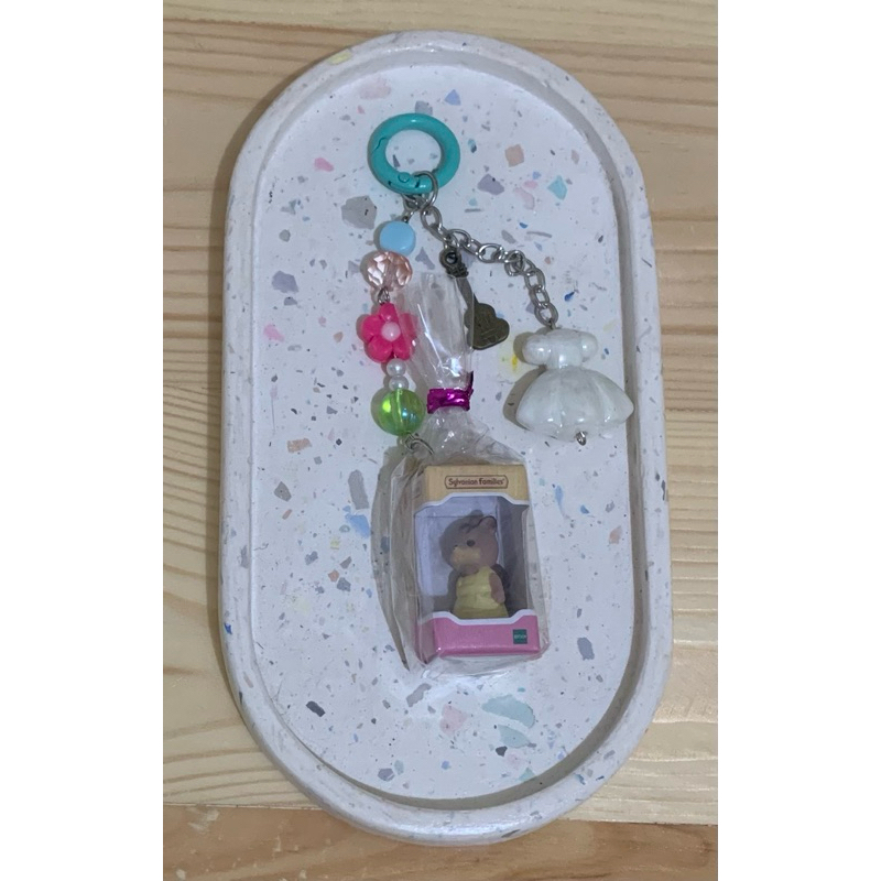 Sylvanian Families | Mofusand | Beaded Keychain | Gashapon Series