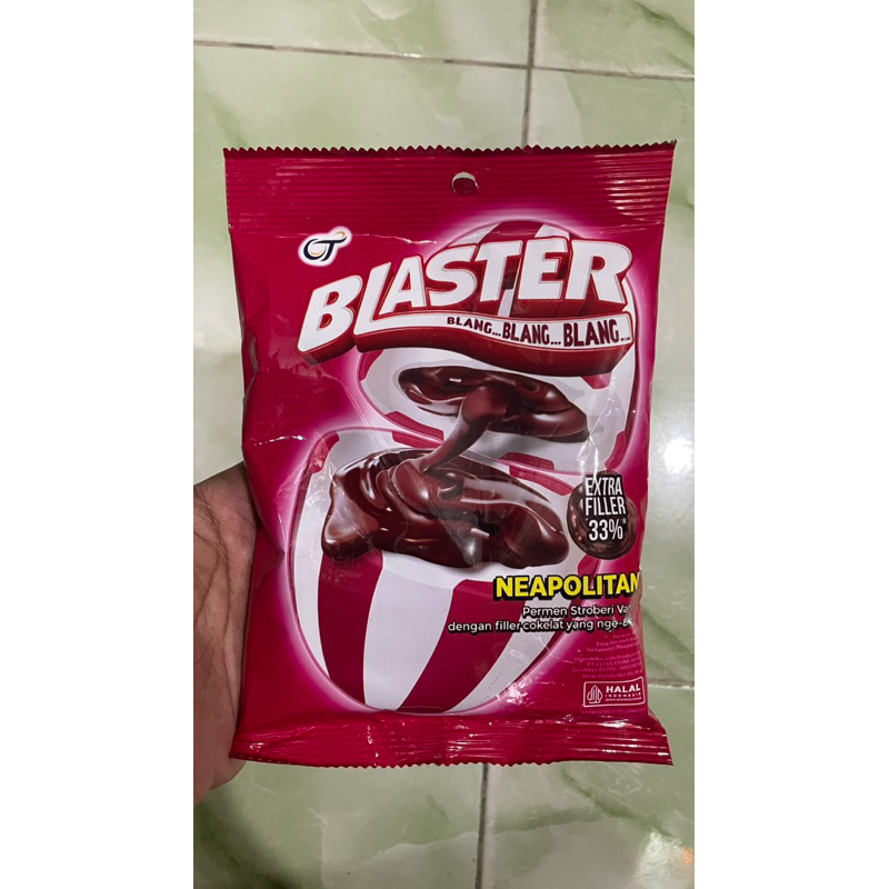 

Blaster Permen Isi Coklat rasa mint isi 50 pcs