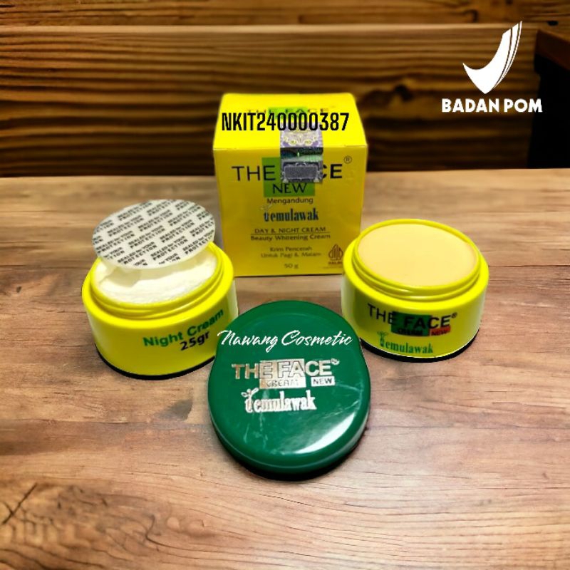Cream Temulawak BPOM 2in1 Siang Malam