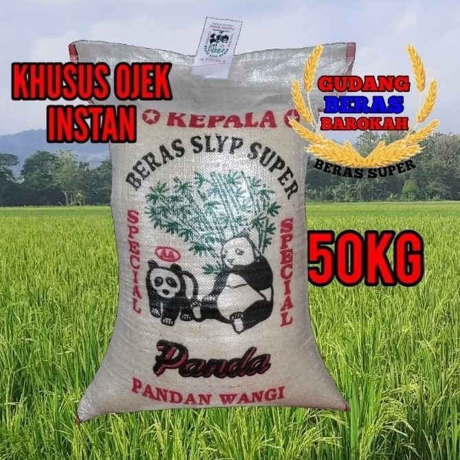 

BERAS PANDAN WANGI CAP PANDA 50KG MURAH