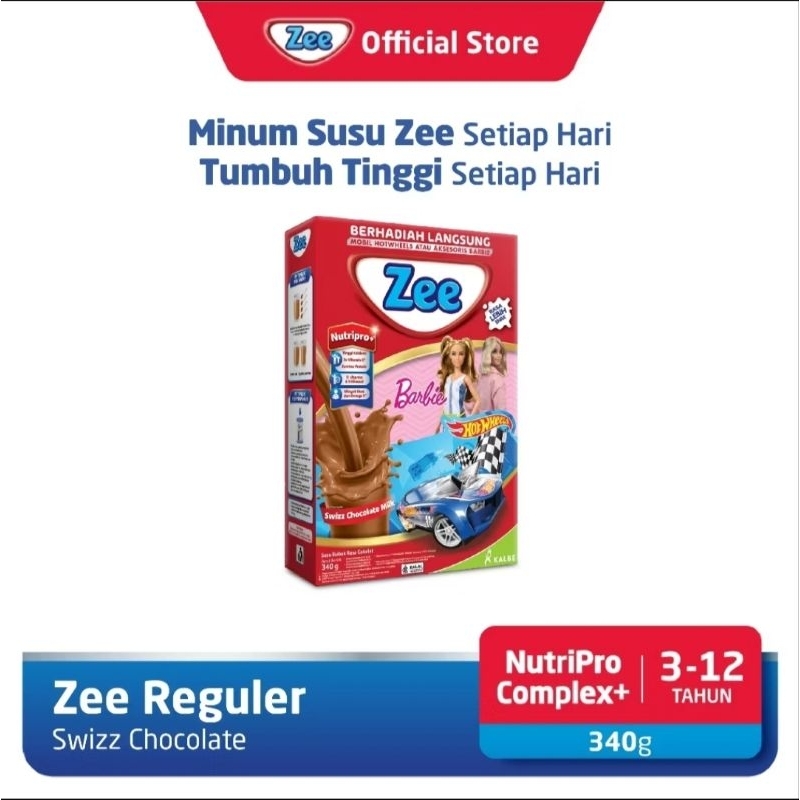 

Zee || zee reguler || kemasan 340 gr usia 3-12 thn