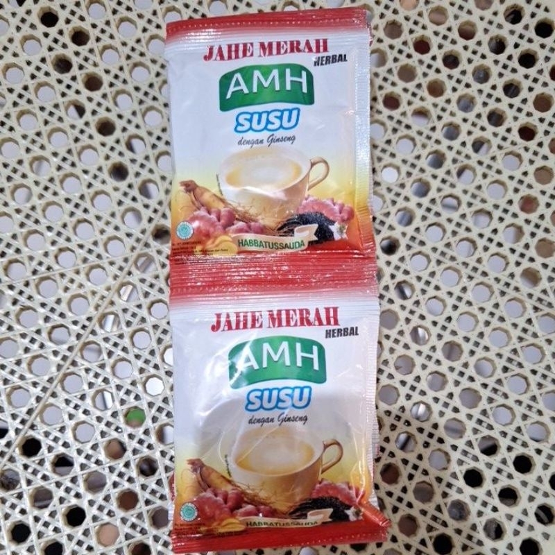 

Jahe Merah AMH Susu 1 renteng isi 10