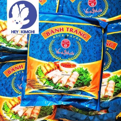 

BANH TRANG 400 g Vietnam Rice Paper 22 cm Vietnamese Spring Roll Kulit Lumpia Vietnam Salad Wrap