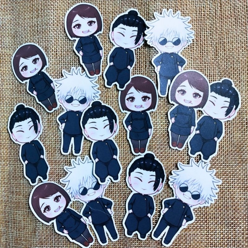 

Matte Stickers Jujutsu Kaisen Chibi Series