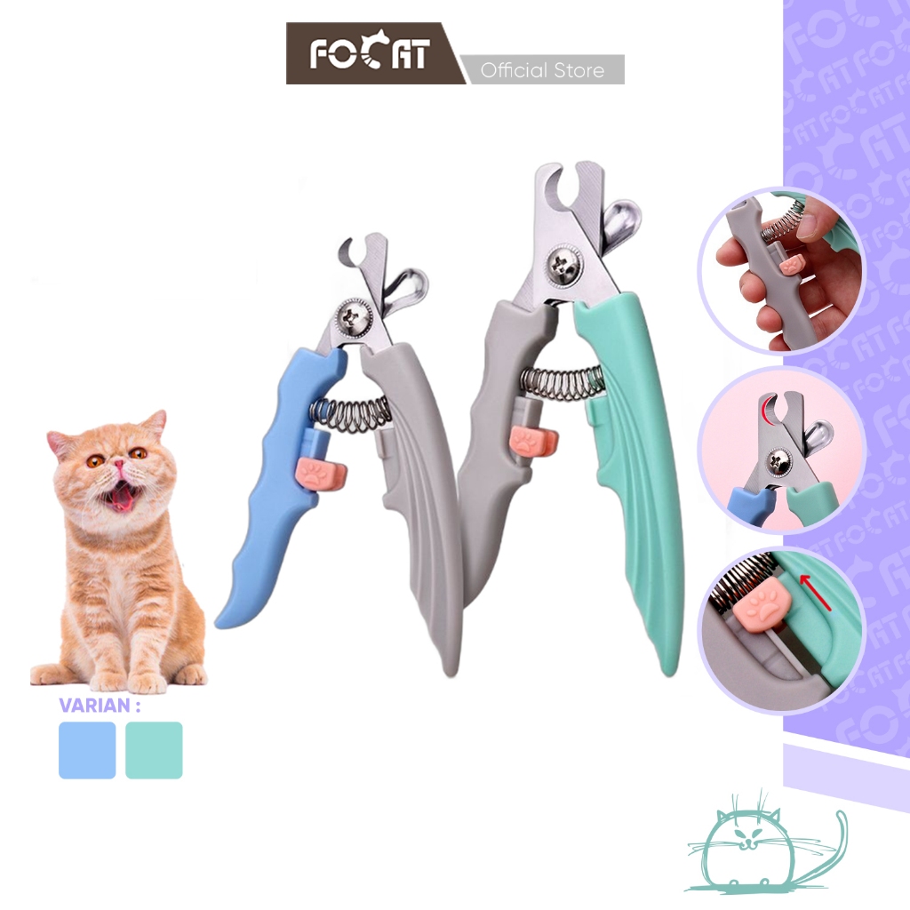 FOCAT Gunting Kuku Kucing Anjing F31 Pet Nail Clipper/Pet Grooming Tools/Perawatan Kuku Anabul