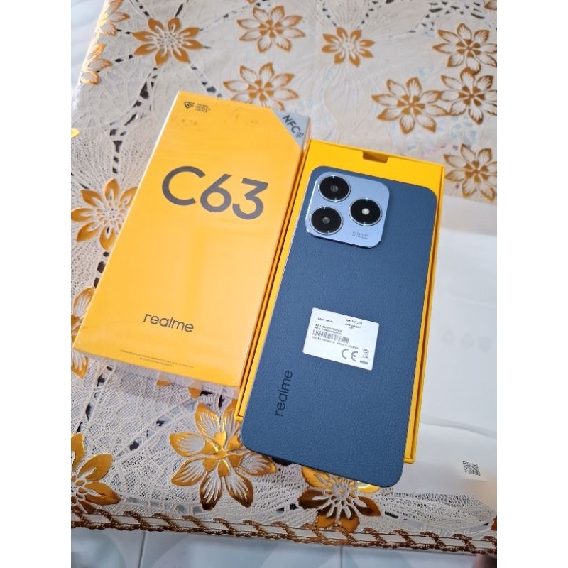 Realme C63 8/128 Fullset original second