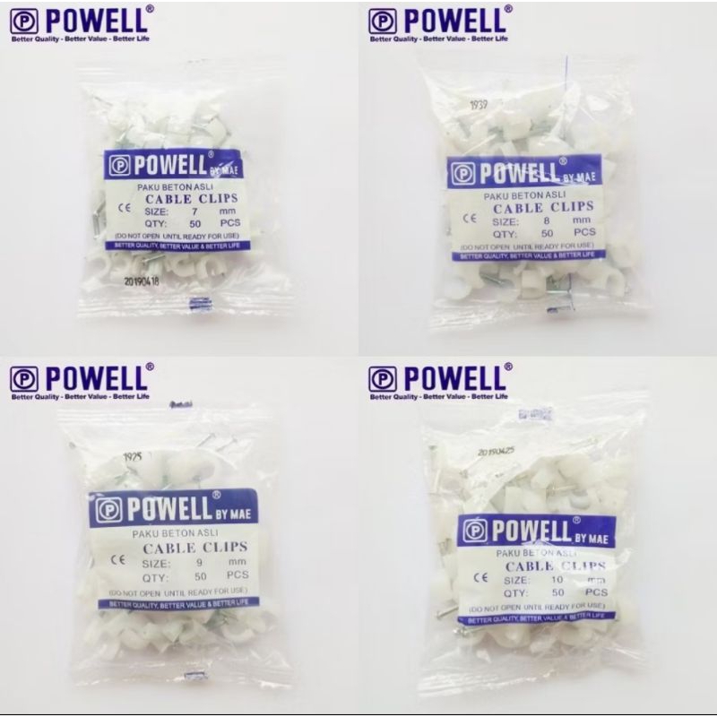 clem kabel powell/ paku salder powell no 6-17mm