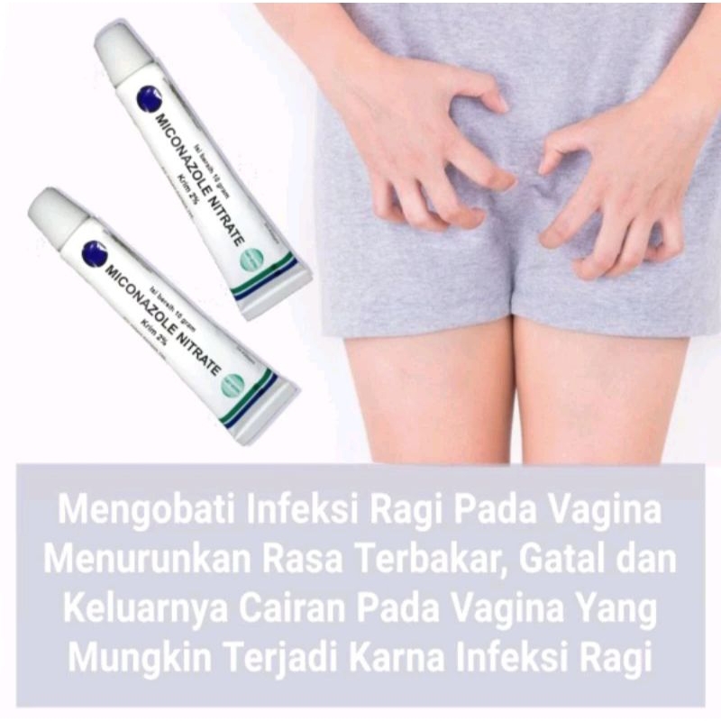 MICONAZOLE NITRATE SALEP GATAL KULIT SELANGKANGAN MISSV & MR. P