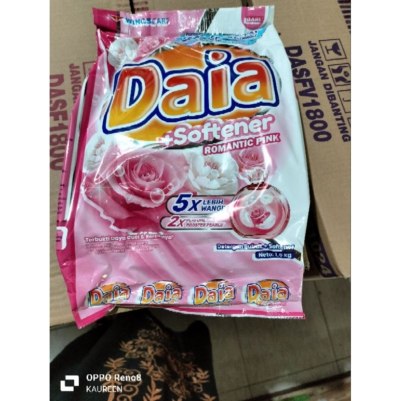 (PROMO)Daia Deterjen Bubuk 1.6Kg/Daia Deterjen Jumbo/Deterjen Bubuk Daia Jumbo 1.6Kg