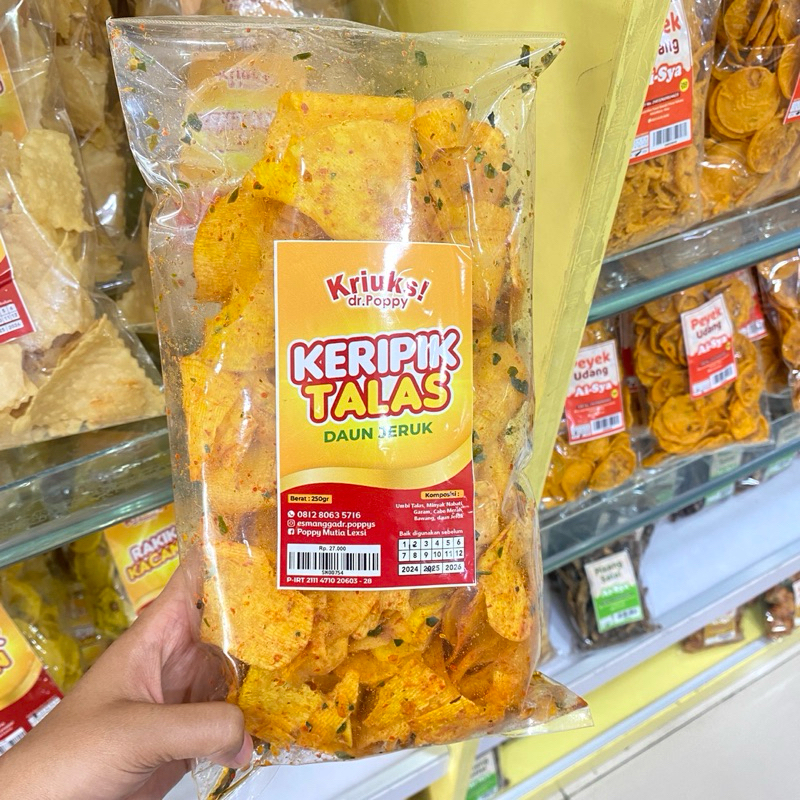 

KERIPIK TALAS DAUN JERUK | OLEH OLEH PEKANBARU RIAU