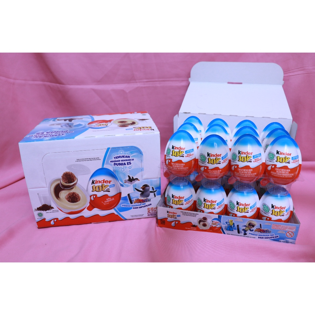 

KINDERJOY BOYS ISI 12PCS/ COKLAT KINDERJOY LAKI-LAKI