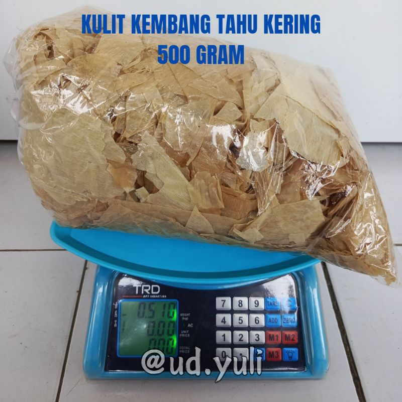 

READY!! Kulit Kembang Tahu Kering Curah Cacak (Potongan) || 500 Gram.