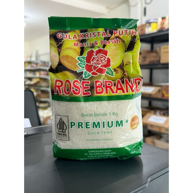 

Rose brand gula pasir premium 1Kg